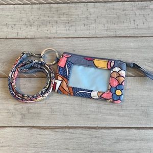 Vera Bradley Zip ID Lanyard